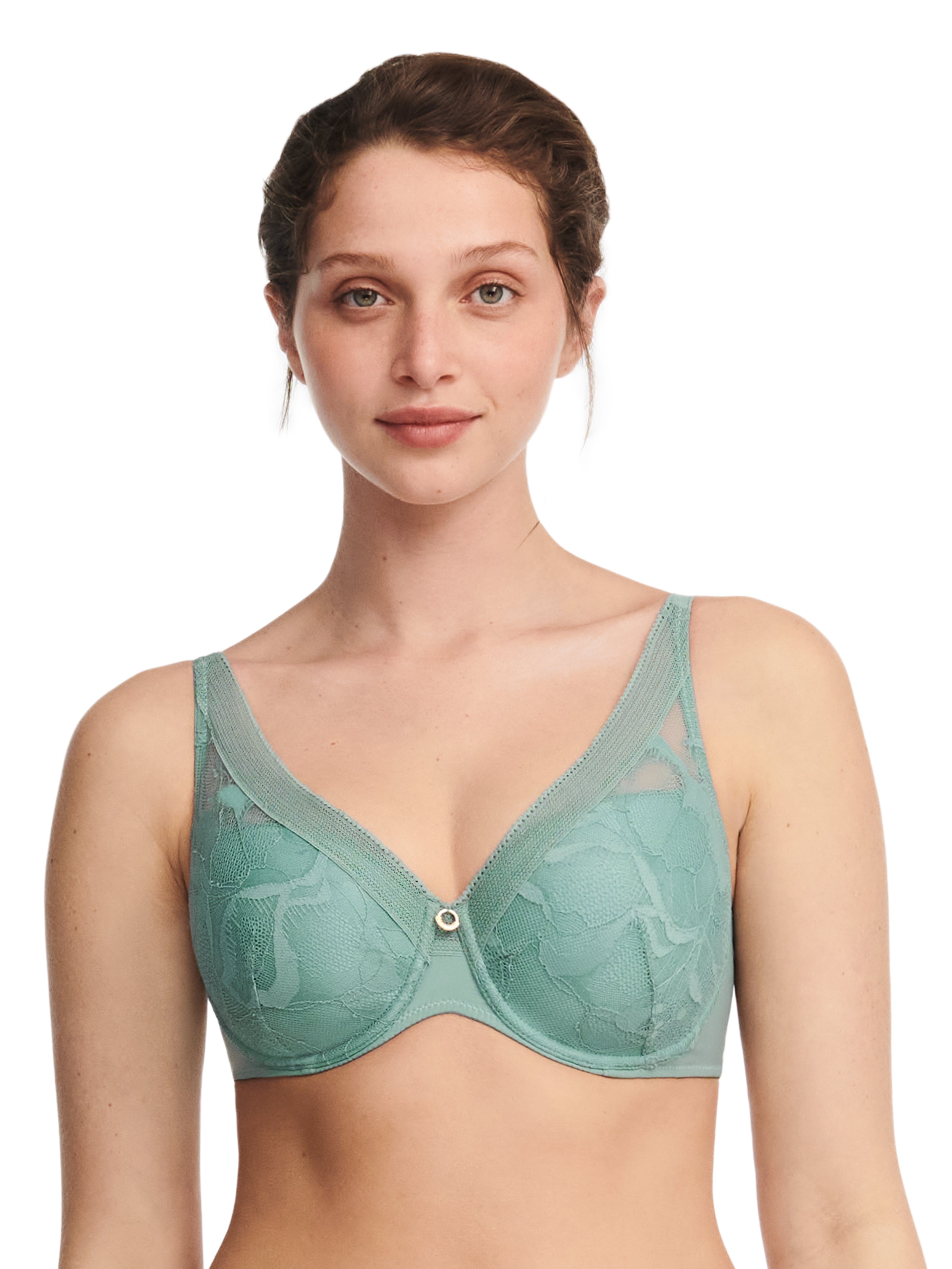 Bra Spacer Tulle Non Padded Underwire C and D Cup Chantelle 1296