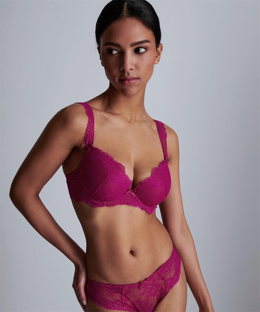 Aubade Danse Des Sens Plunge Bra Pink Pulsion