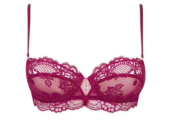 Pink balcony bra - Sublim Dentelle