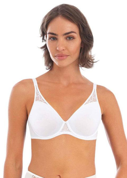 Lisse White Soft Cup Bra from Wacoal