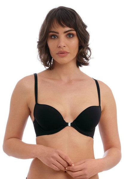Wacoal T-Back Front Close Underwire Bra, Toast, Size 32DD, from