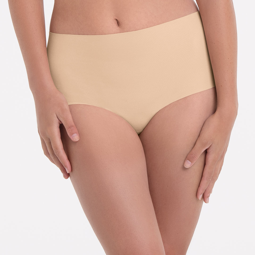 Anita - Pocket Panty High Waist+ Clean Cut Deep sand