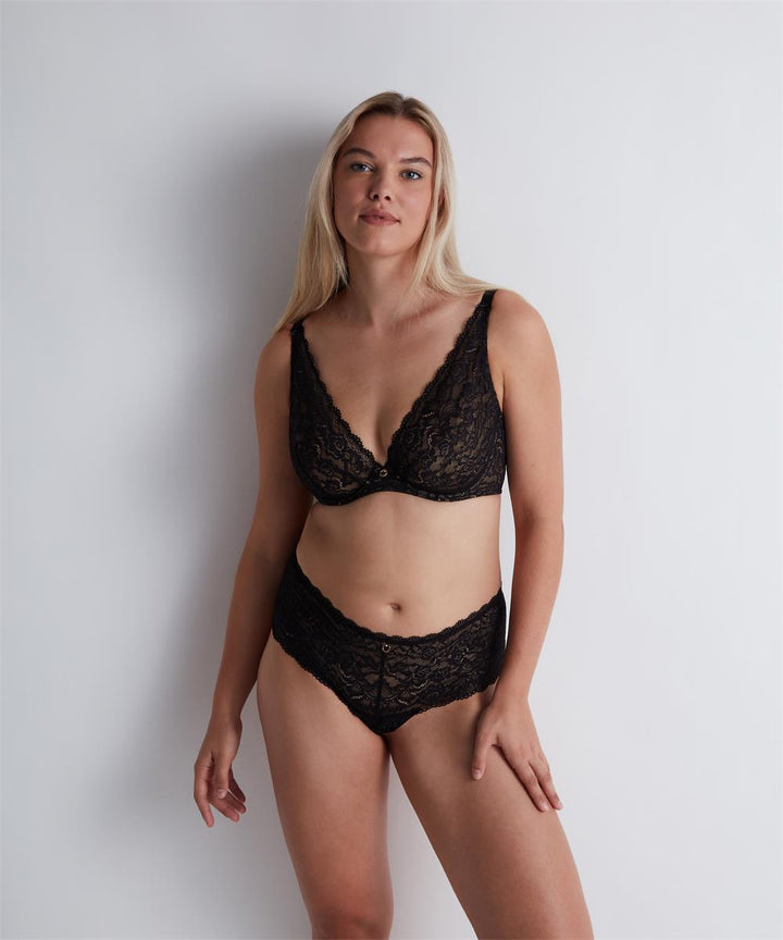 Aubade - Rosessence Triangle Bra Black