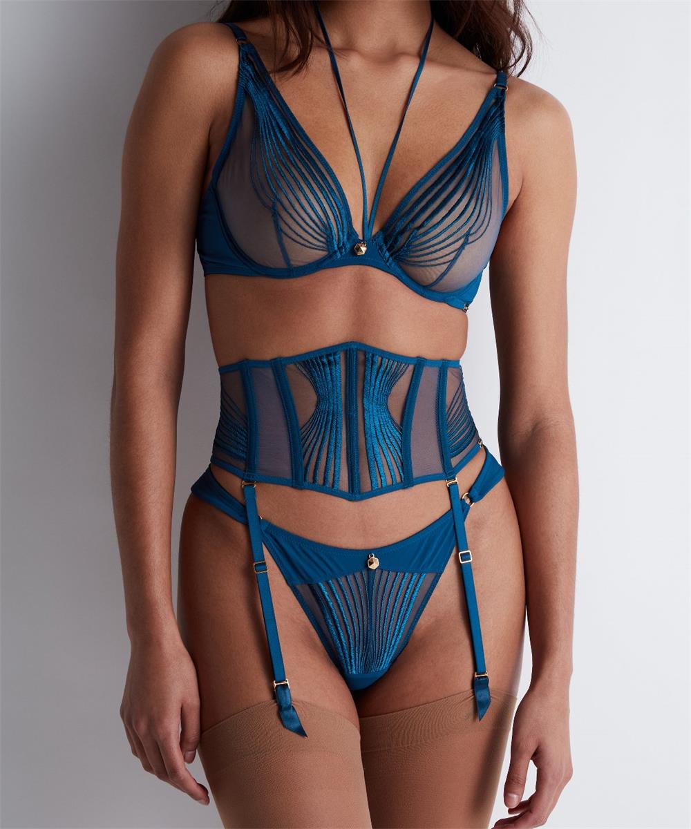 Aubade - Sumptuous Waves Waistcincher Imperial Blue