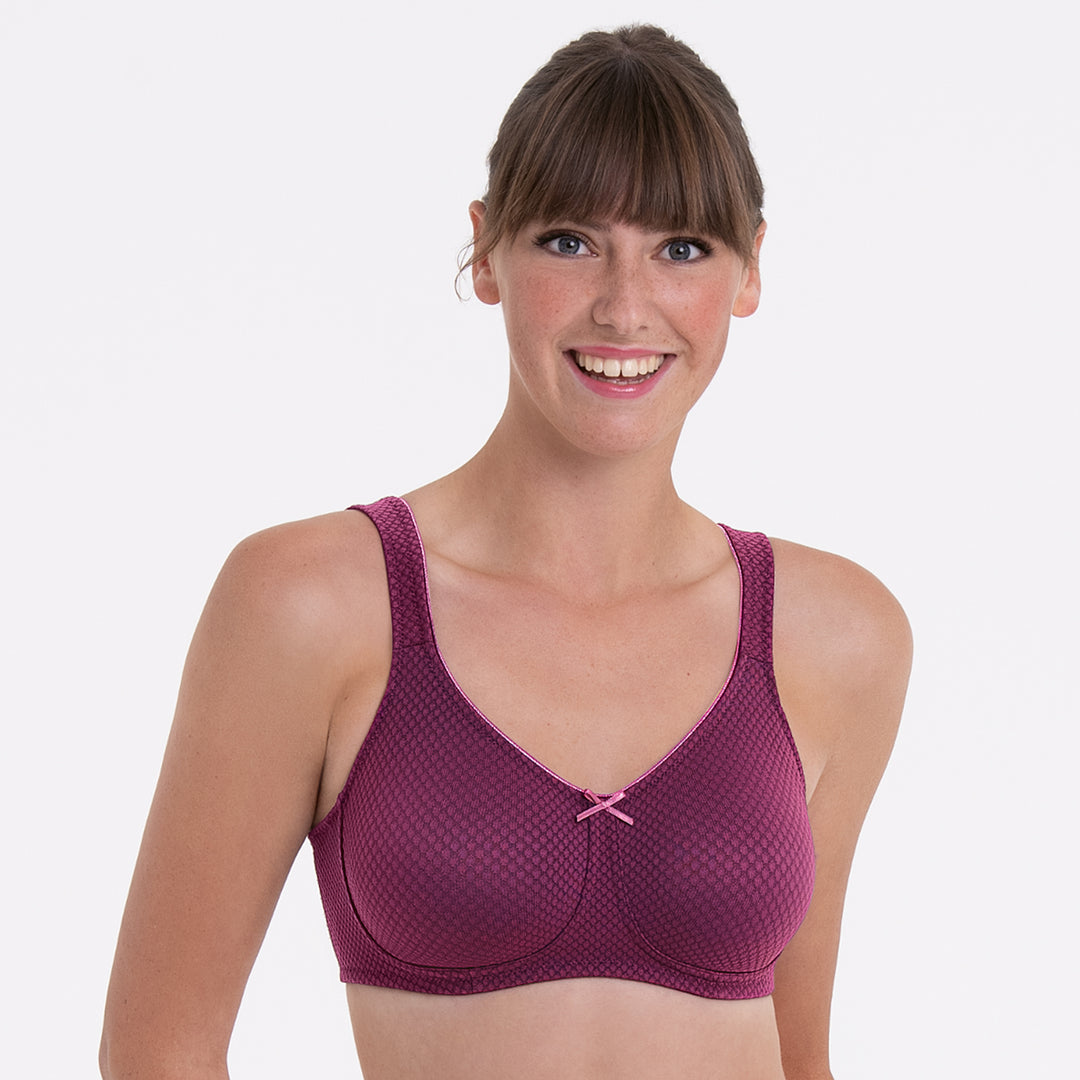 Anita Care - Leni Post Mastectomy Bra Moulded Plum