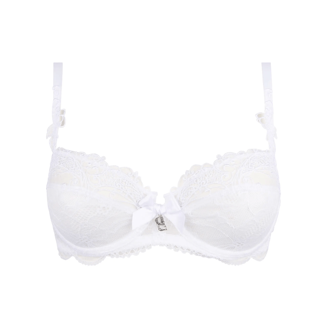 Lise Charmel - Soir De Venise Half Cup Bra Blanc Balcony Bra Lise Charmel 