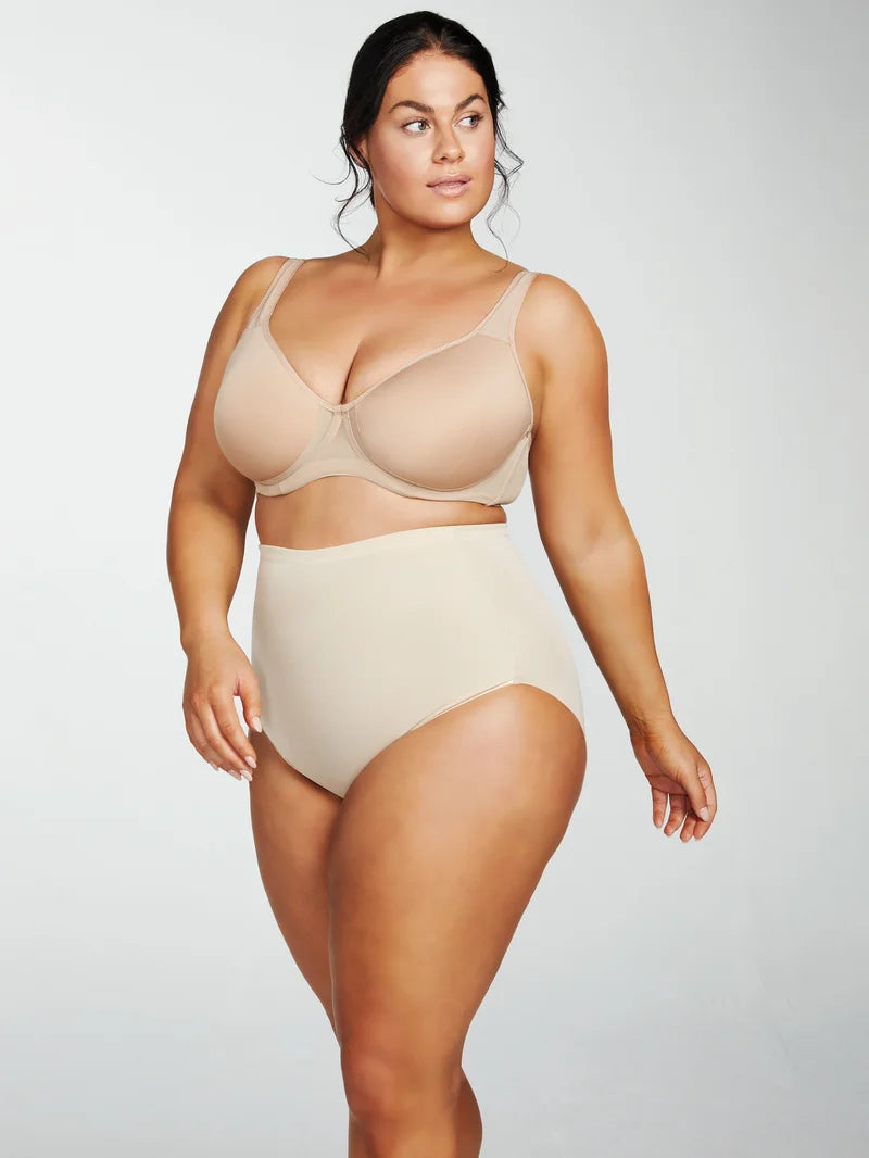 Naomi & Nicole Shapewear - Unbelievable Comfort Waistline Brief Warm Beige