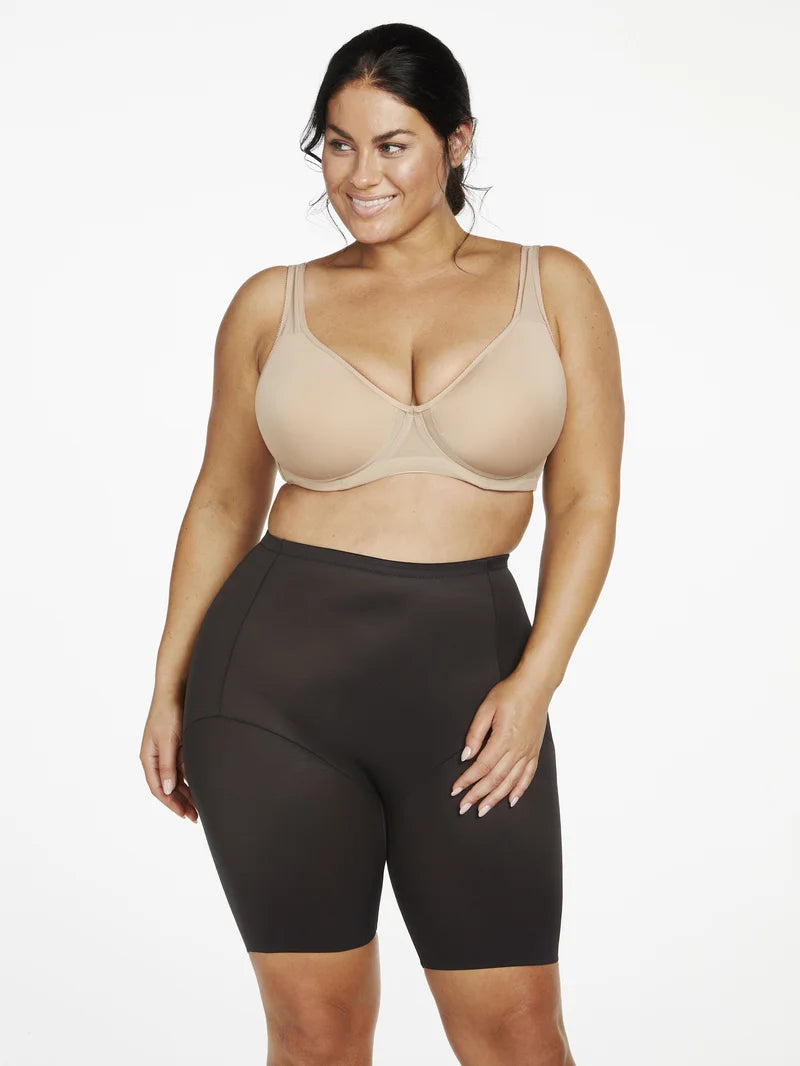 Naomi & Nicole Shapewear - Unbelievable Comfort Waistline Bike Pant Black