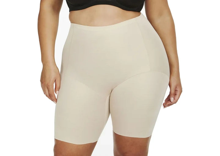 Naomi & Nicole Shapewear - Unbelievable Comfort Waistline Bike Pant Warm Beige