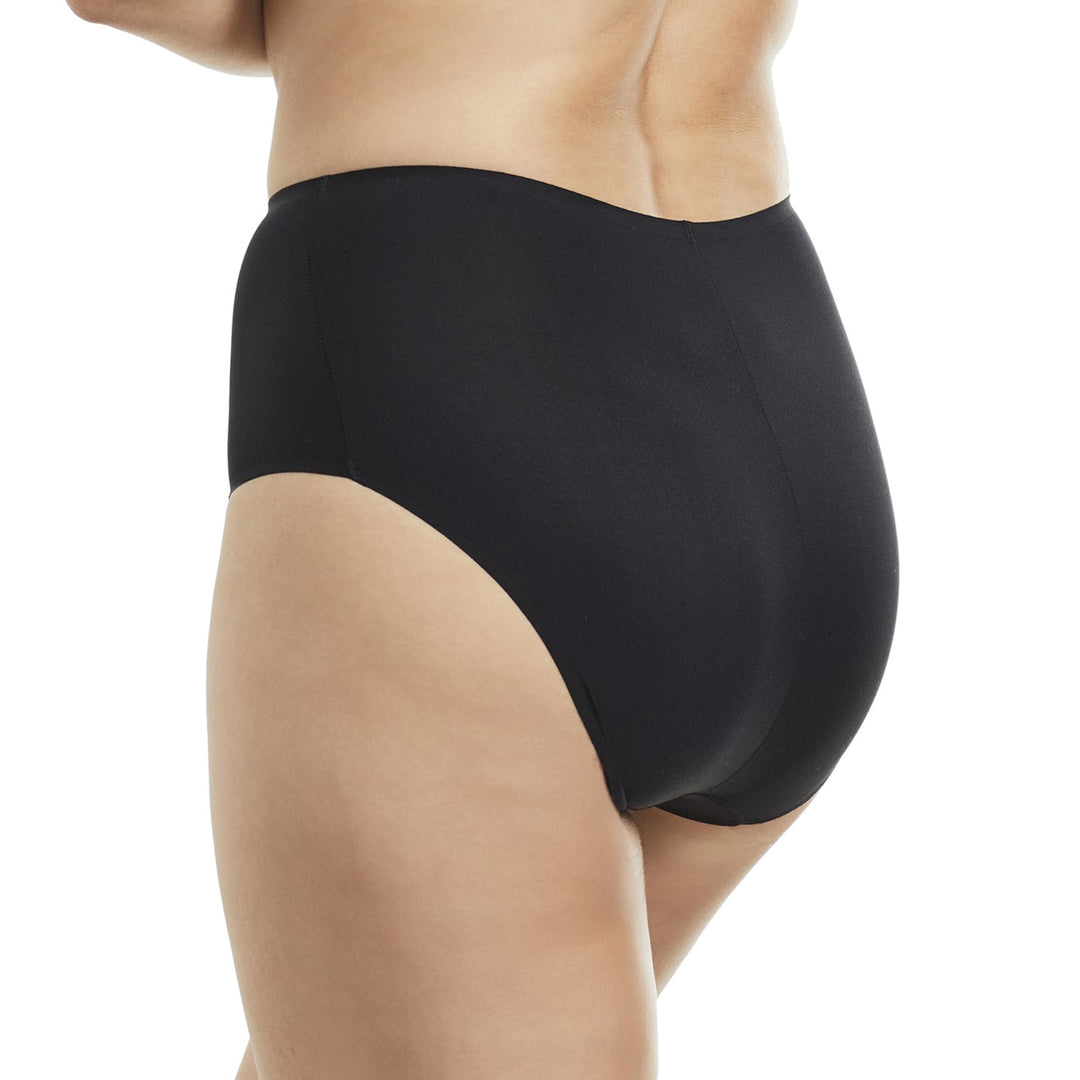 Naomi & Nicole Shapewear - Laser Cut Hipster Black