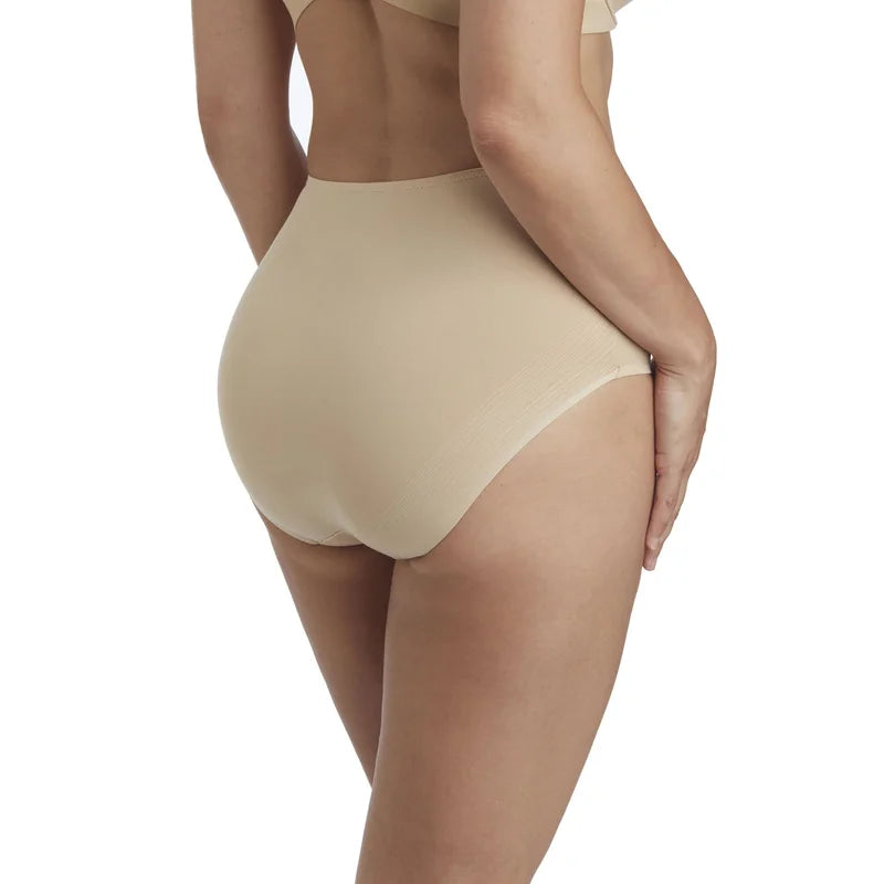 Naomi & Nicole Shapewear - No Show No Lines Micro Brief Warm Beige