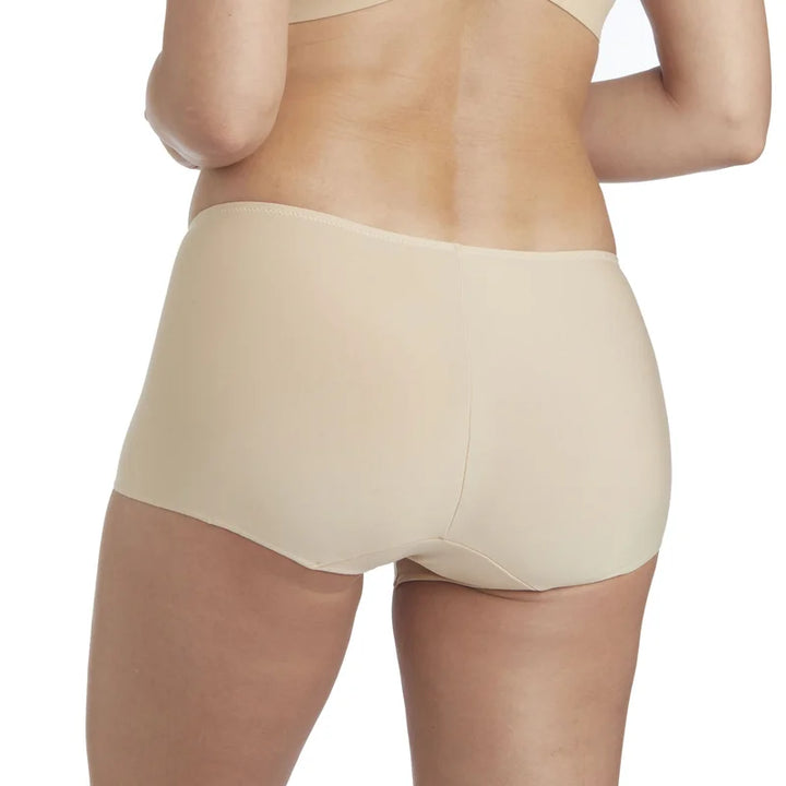 Naomi & Nicole Shapewear - No Show No Lines Micro Boyshort Warm Beige