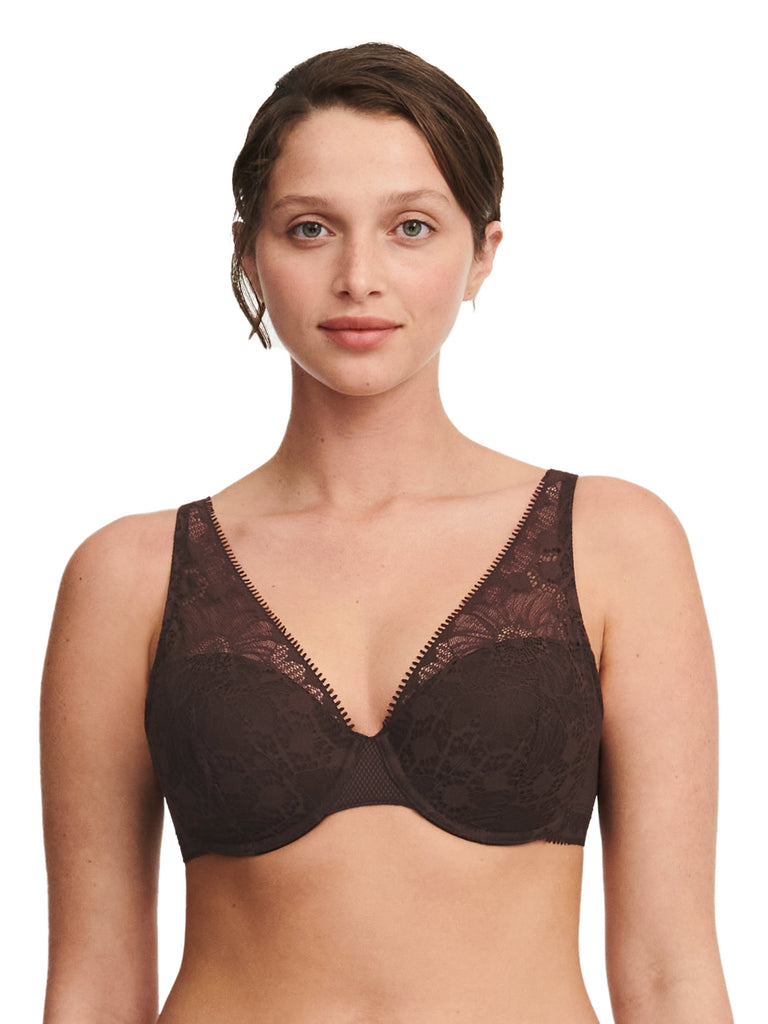 Chantelle - Day To Night Plunge Spacer Bra Brown