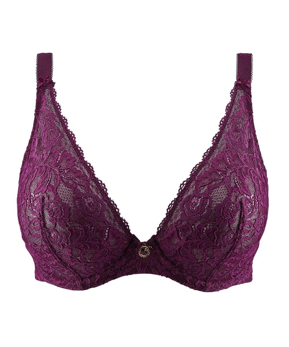 Aubade - Rosessence Triangle Plunge Bra Berry