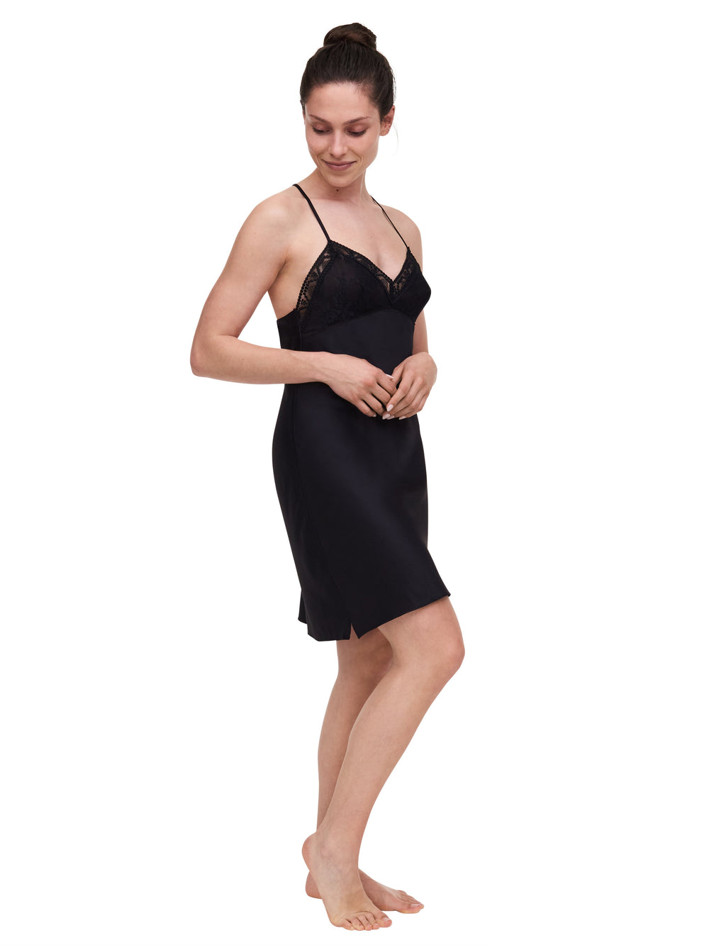 Passionata Olivia Nightdress - Black Nighty Passionata 