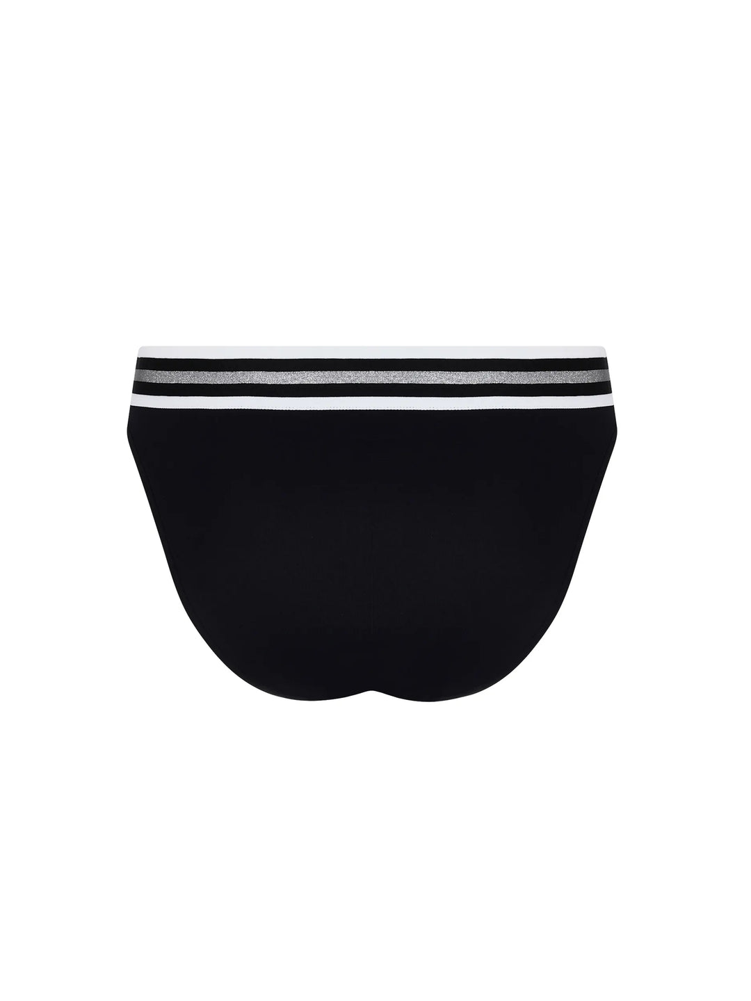 Lise Charmel Swimwear - Energie Nautique Bikini Wide Side bottom Noir Silver