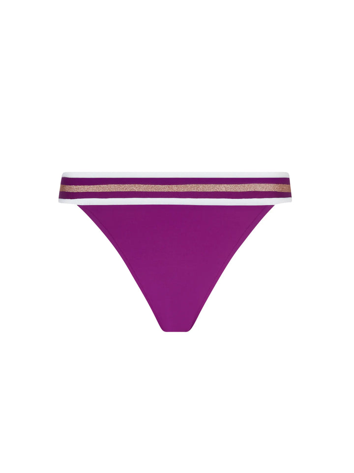 Lise Charmel Swimwear - Energie Nautique Brazilian Low Waist Bikini Cassis Gold