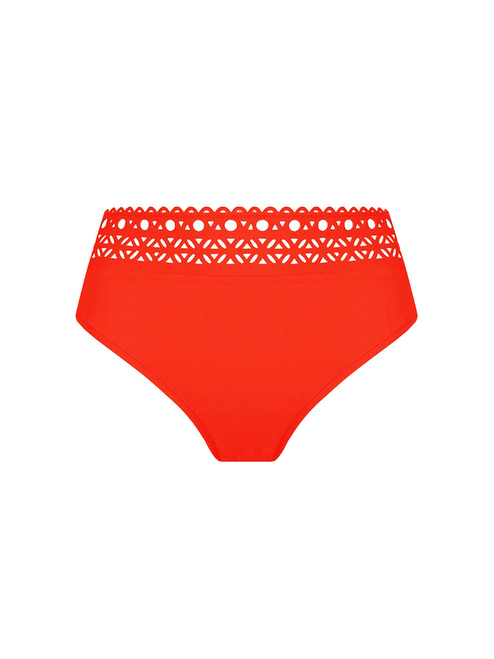 Lise Charmel Swimwear - Ajourage Couture High Waist Bikini Bottom Orange Couture