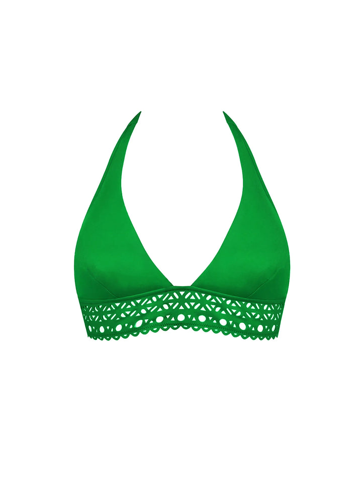 Lise Charmel Swimwear - Ajourage Couture Triangle Bikini Top Ajourage Vert