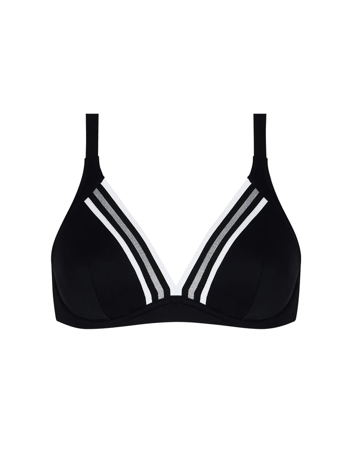 Lise Charmel Swimwear - Energie Nautique Underwired Triangle Noir Silver