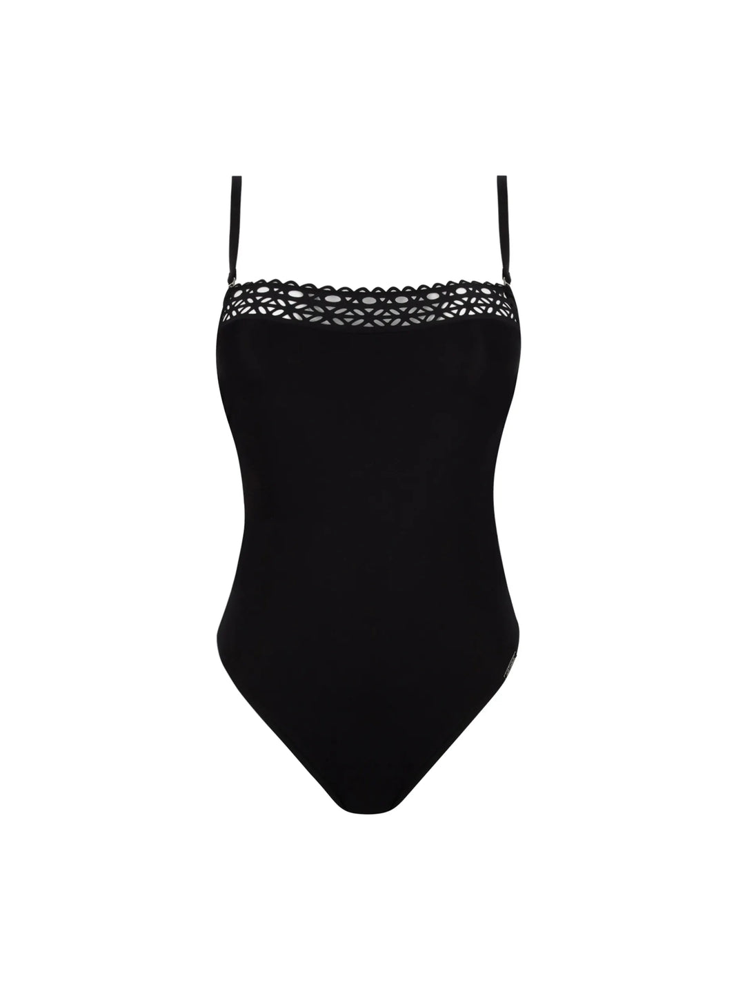 Lise Charmel Swimwear - Ajourage Couture Soft Cup Strapless Swimsuit Noir