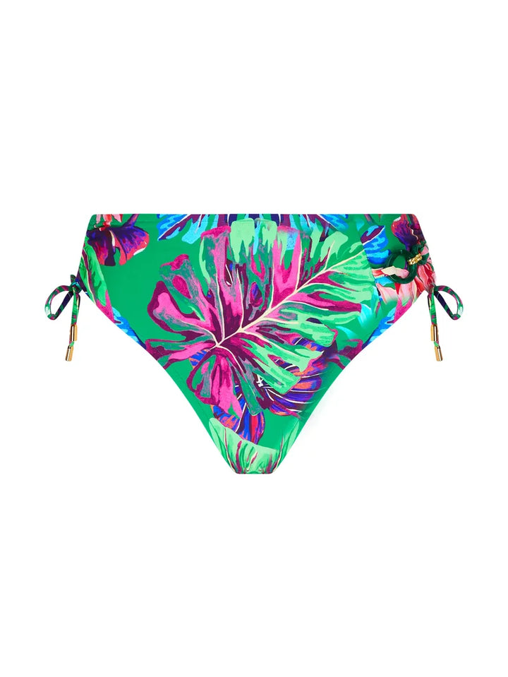 Lise Charmel Swimwear - Paradis Sauvage Classic Bikini With Ties Vert Sauvage