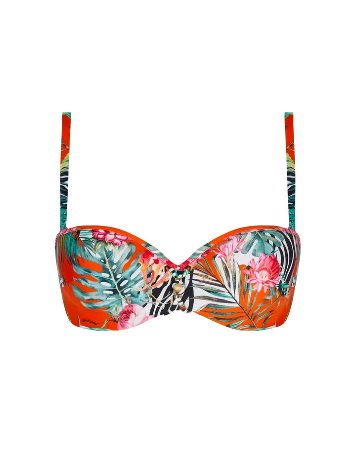 Lise Charmel Swimwear - Echappee Libre Cropped Bustier Echappee Tropic