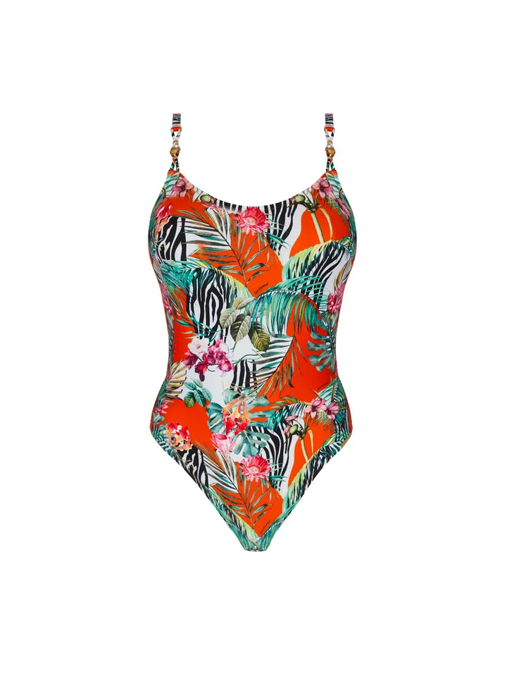 Lise Charmel Swimwear - Echappee Libre Full Cup Underwired Swimsuit Echappee Tropic