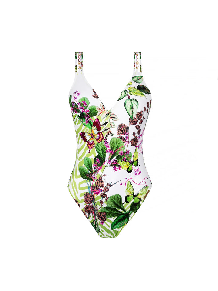 Lise Charmel Swimwear - Envolee Tropicale Non-Wired Swimsuit Lumiere Tropicale