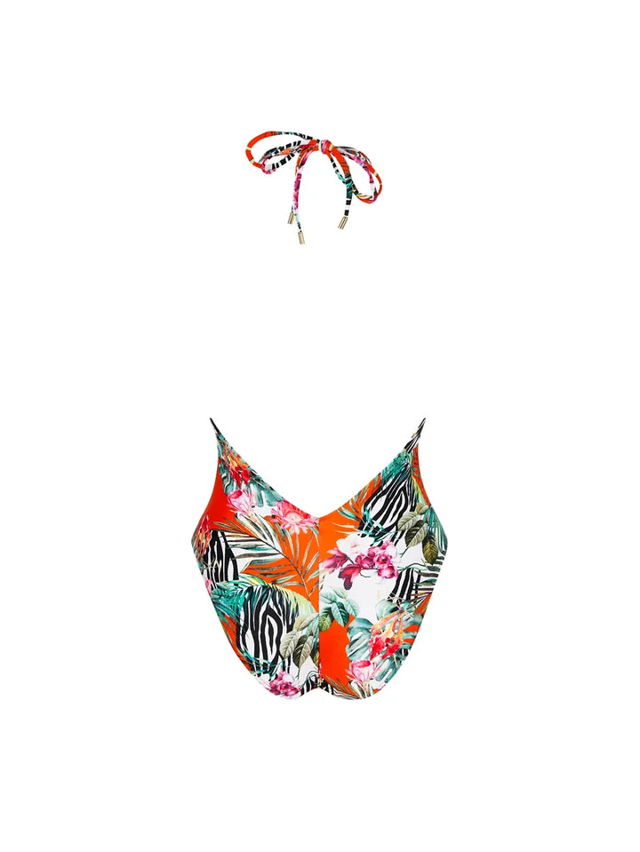 Lise Charmel Swimwear - Echappee Libre Wireless Seduction Halter Swimsuit Echappee Tropic