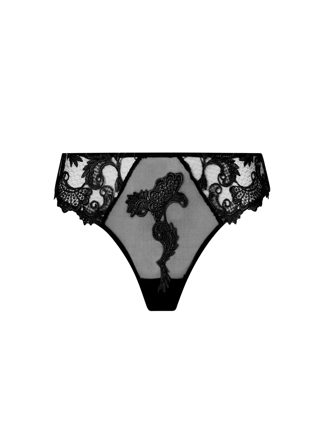 Lise Charmel - Dressing Floral Italian Brief Noir