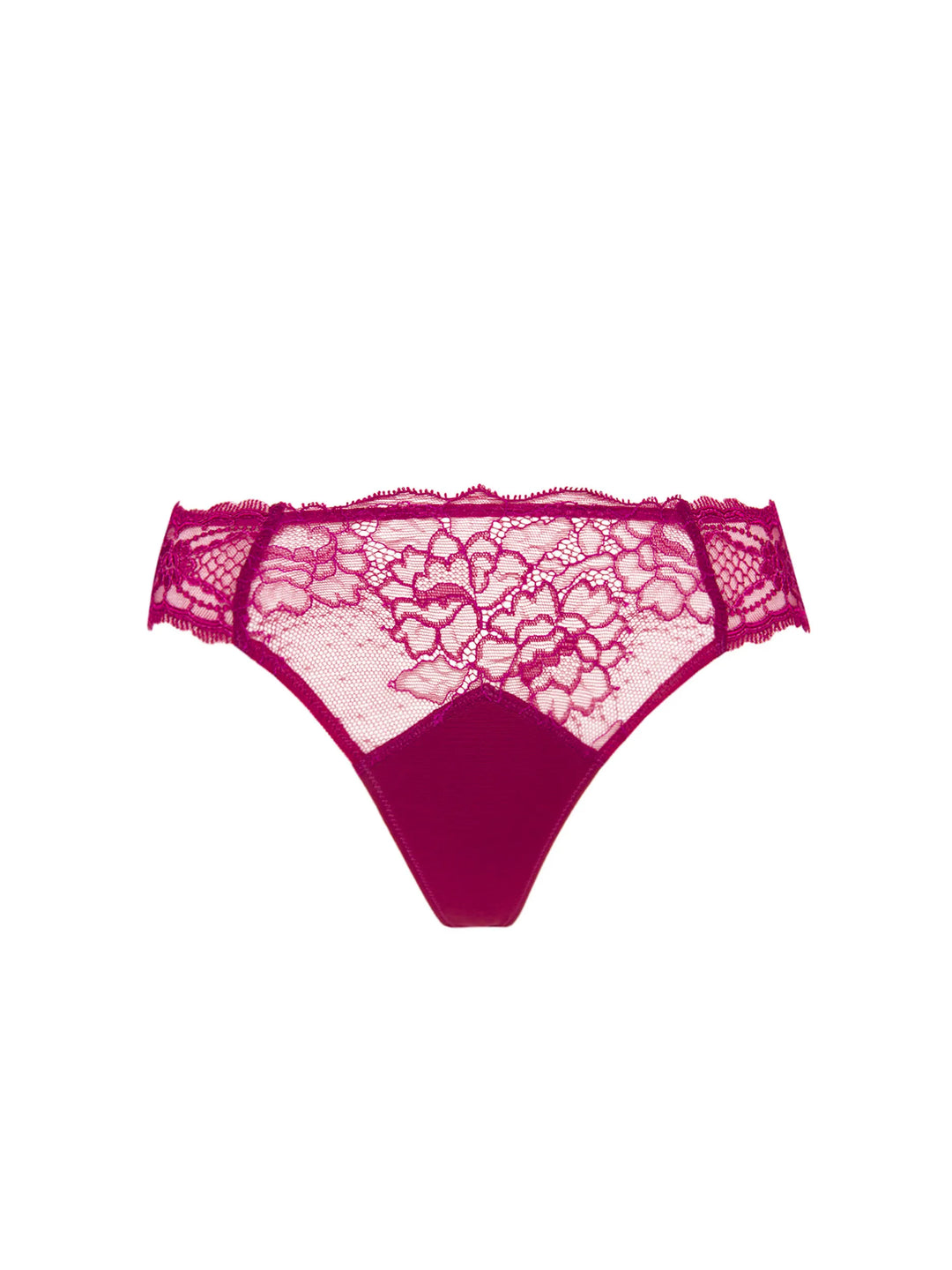 Lise Charmel - Sublime En Dentelle Thong Fuchsia