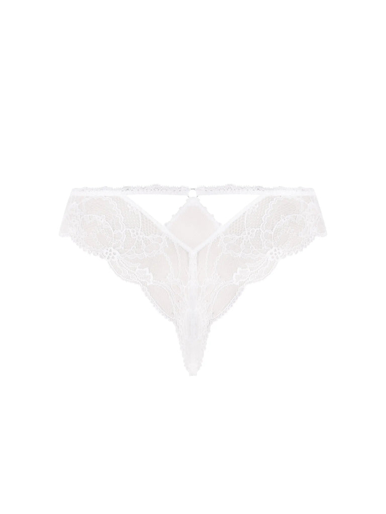 Lise Charmel Feerie Couture Thong - Blanc