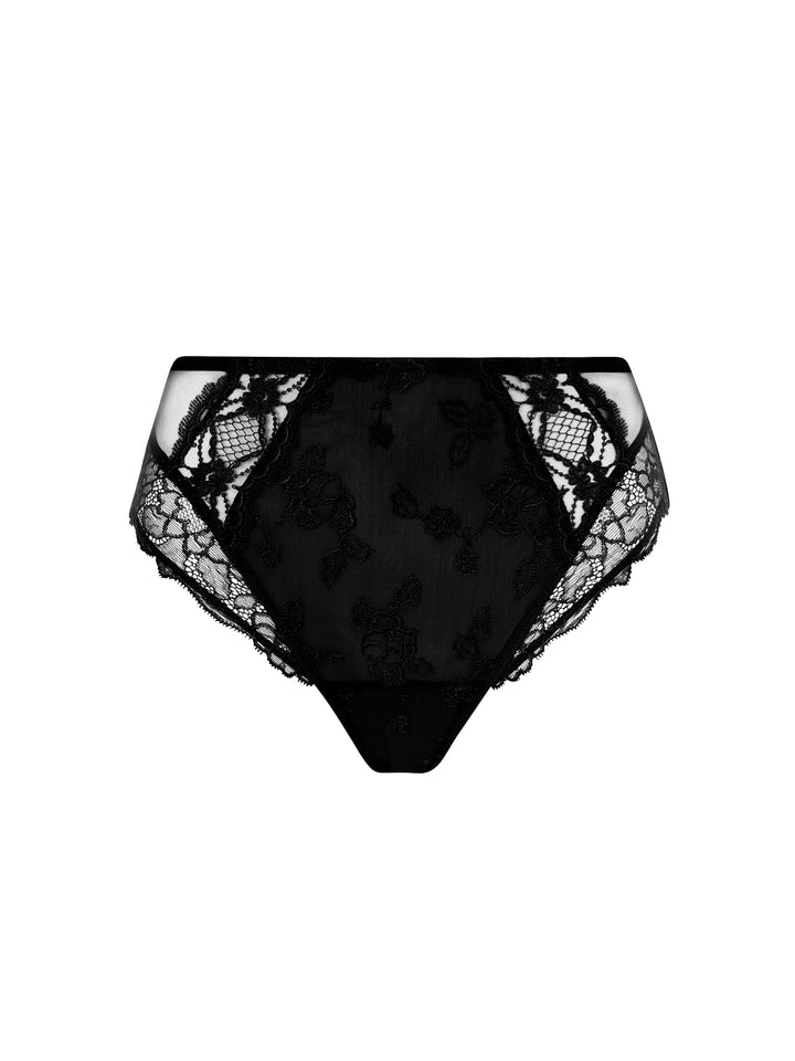 Lise Charmel - Sublime En Dentelle High Waist Brief Noir