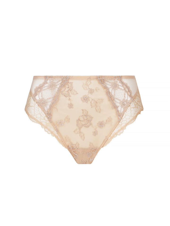 Lise Charmel - Sublime En Dentelle High Waist Brief Nude