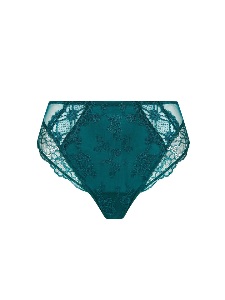 Lise Charmel - Sublime En Dentelle High Waist Brief Vert Princesse