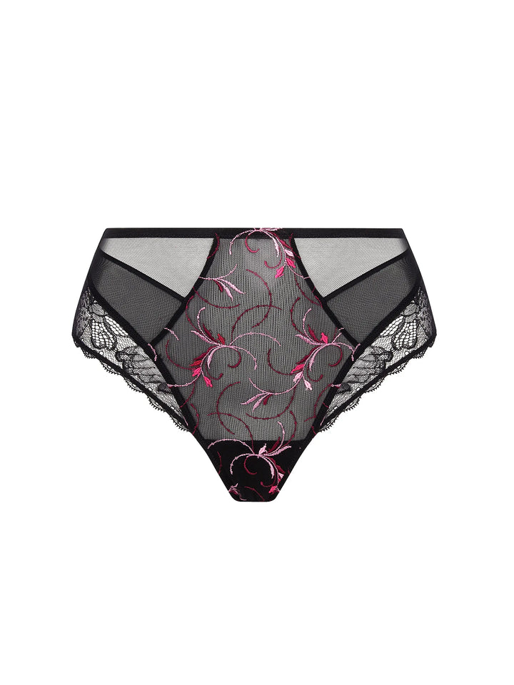 Lise Charmel - Floraison Passion High Waist Brief Safran Rose