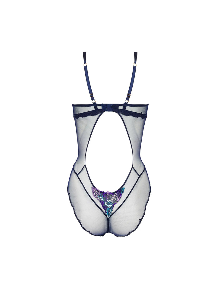 Lise Charmel - Deesse Desirs Thong Bodysuit Mauve Desir