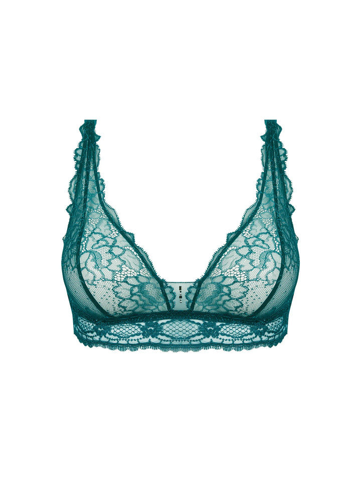 Lise Charmel - Sublime En Dentelle Non-Wired Triangle Bra Vert Princesse