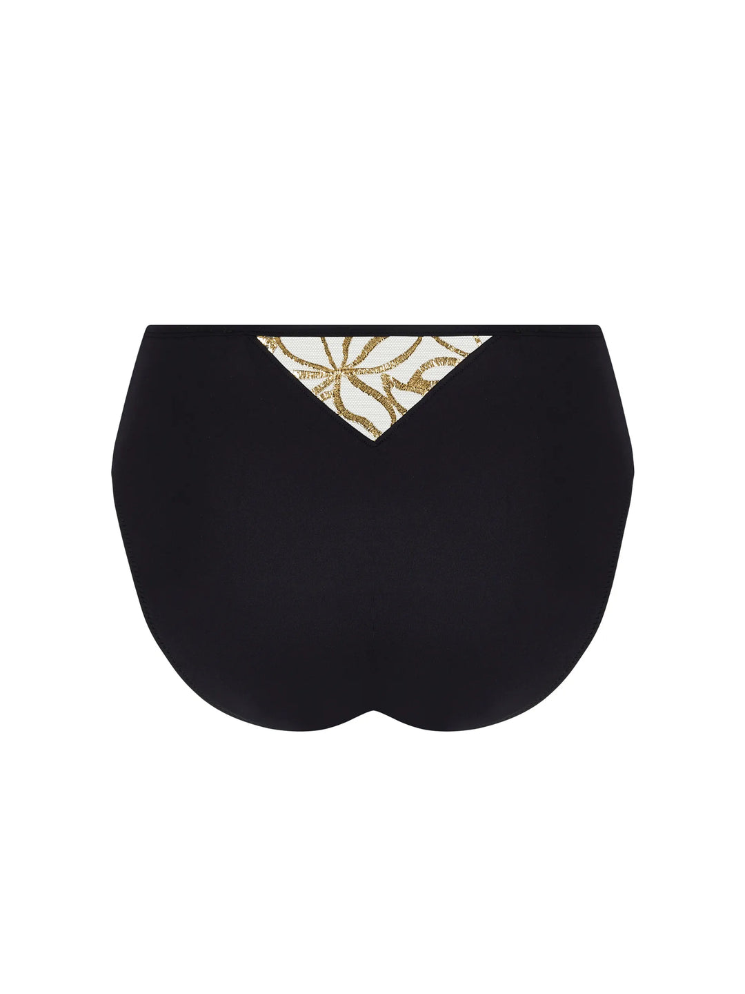 Lise Charmel - Eclats D'Or High Waist Brief Noir Or