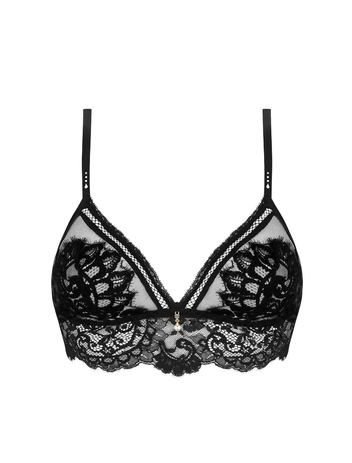 Lise Charmel - Desirs De Venise Wireless Triangle Bra Noir