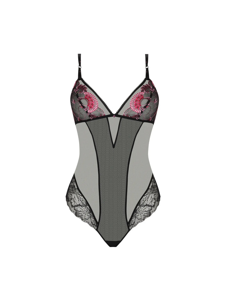 Lise Charmel - Floraison Passion Bodysuit Safran Rose