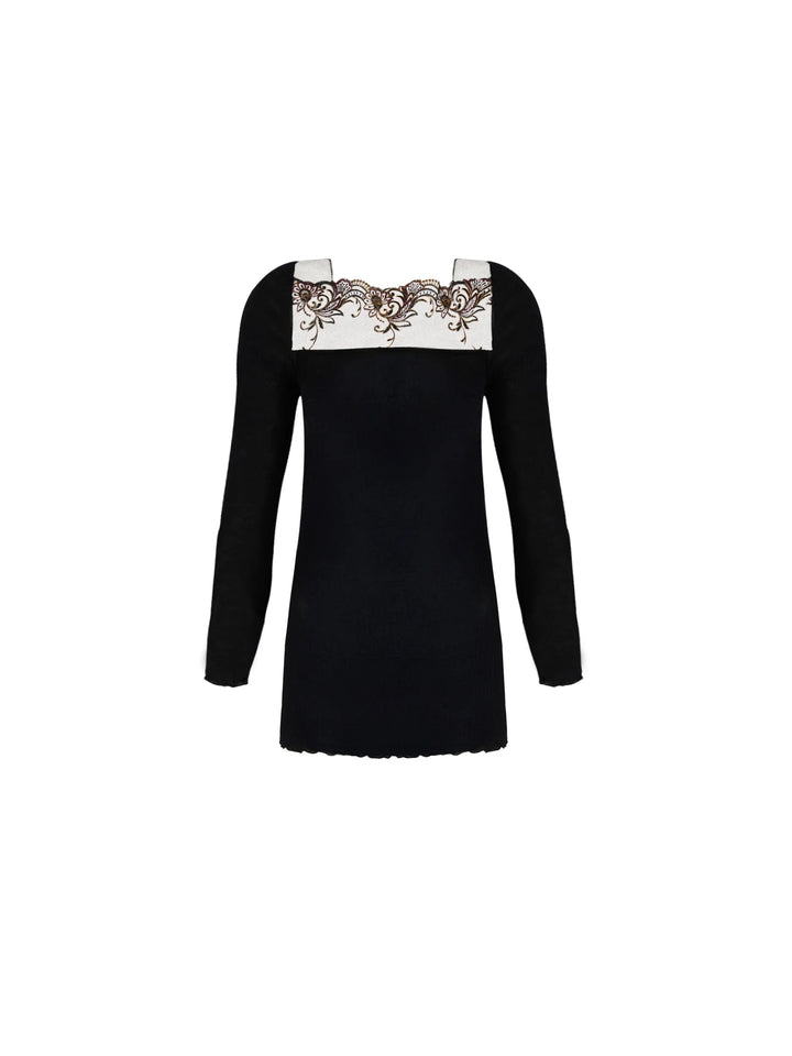 Lise Charmel - Charme Secret Long Sleeved Top Charme Noir