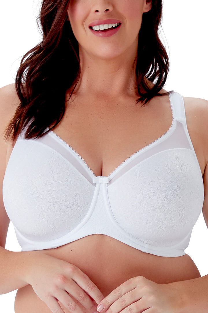 Berlei - Beauty Lace Underwired Smoothing Bra White