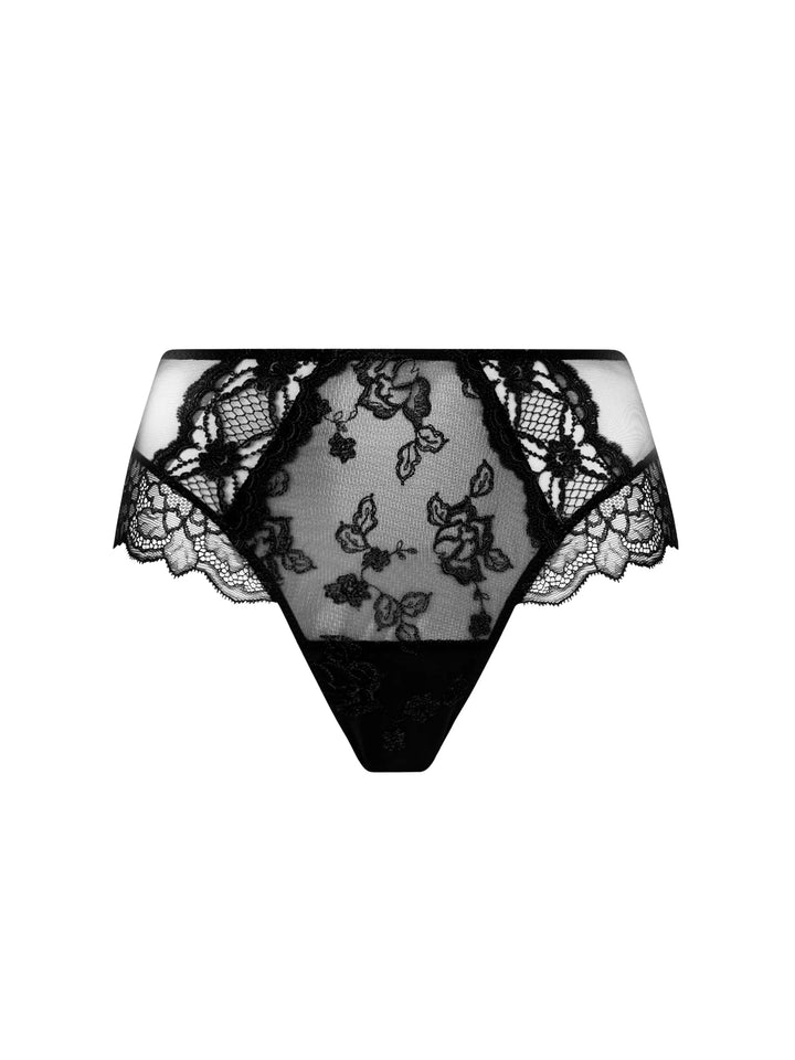 Lise Charmel - Sublime En Dentelle Lace Boyshort Noir