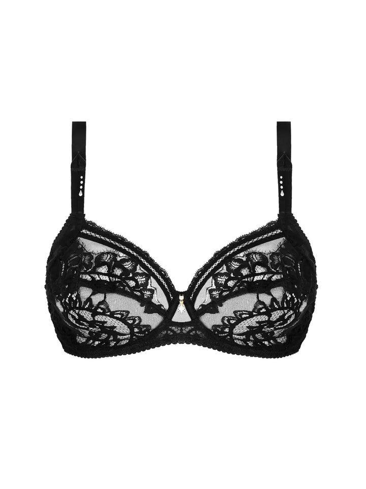 Lise Charmel - Desirs De Venise 3 Parts Full Cup Bra Noir