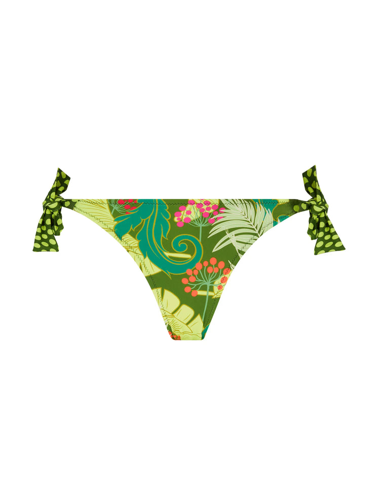 Antigel Swimwear by Lise Charmel - La Venus Nature Bikini With Narrow Sides Vert Tropic