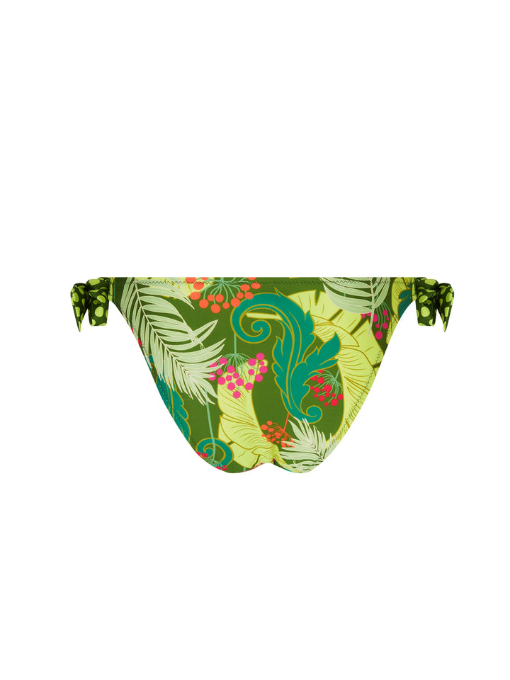 Antigel Swimwear by Lise Charmel - La Venus Nature Bikini With Narrow Sides Vert Tropic