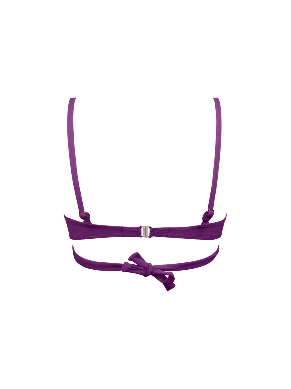 Antigel Swimwear By Lise Charmel - La Chiquissima Triangle Soft Foam With Ties Mer Amethyste