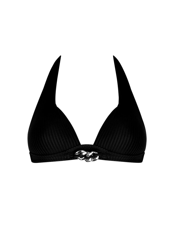 Antigel Swimwear - La Stricto Chic Padded Triangle Bikini Noir